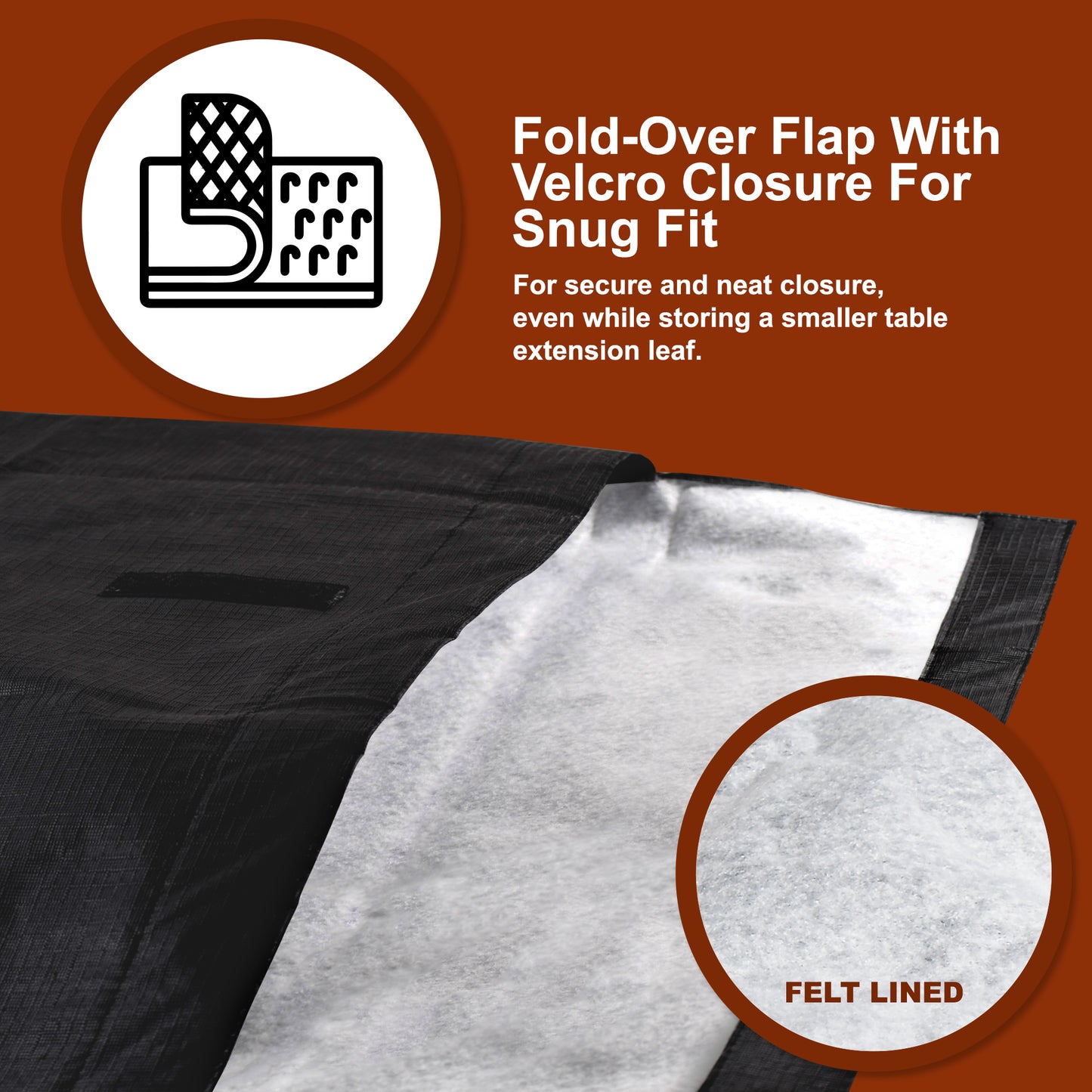 Table Leaf bags 52" x 32"