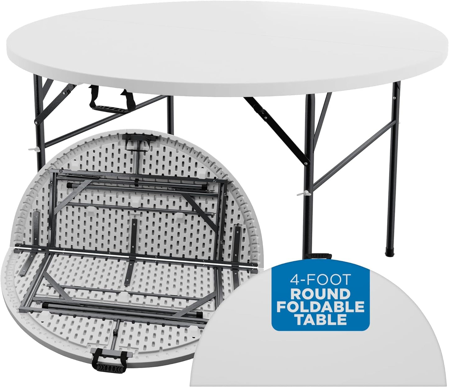 Portable Folding Table | Round