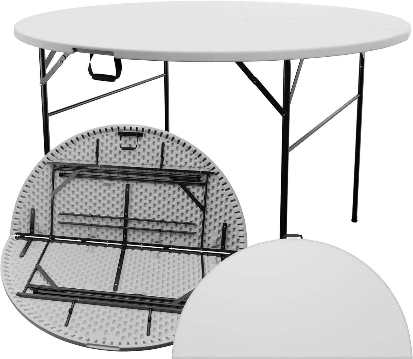 Portable Folding Table | Round