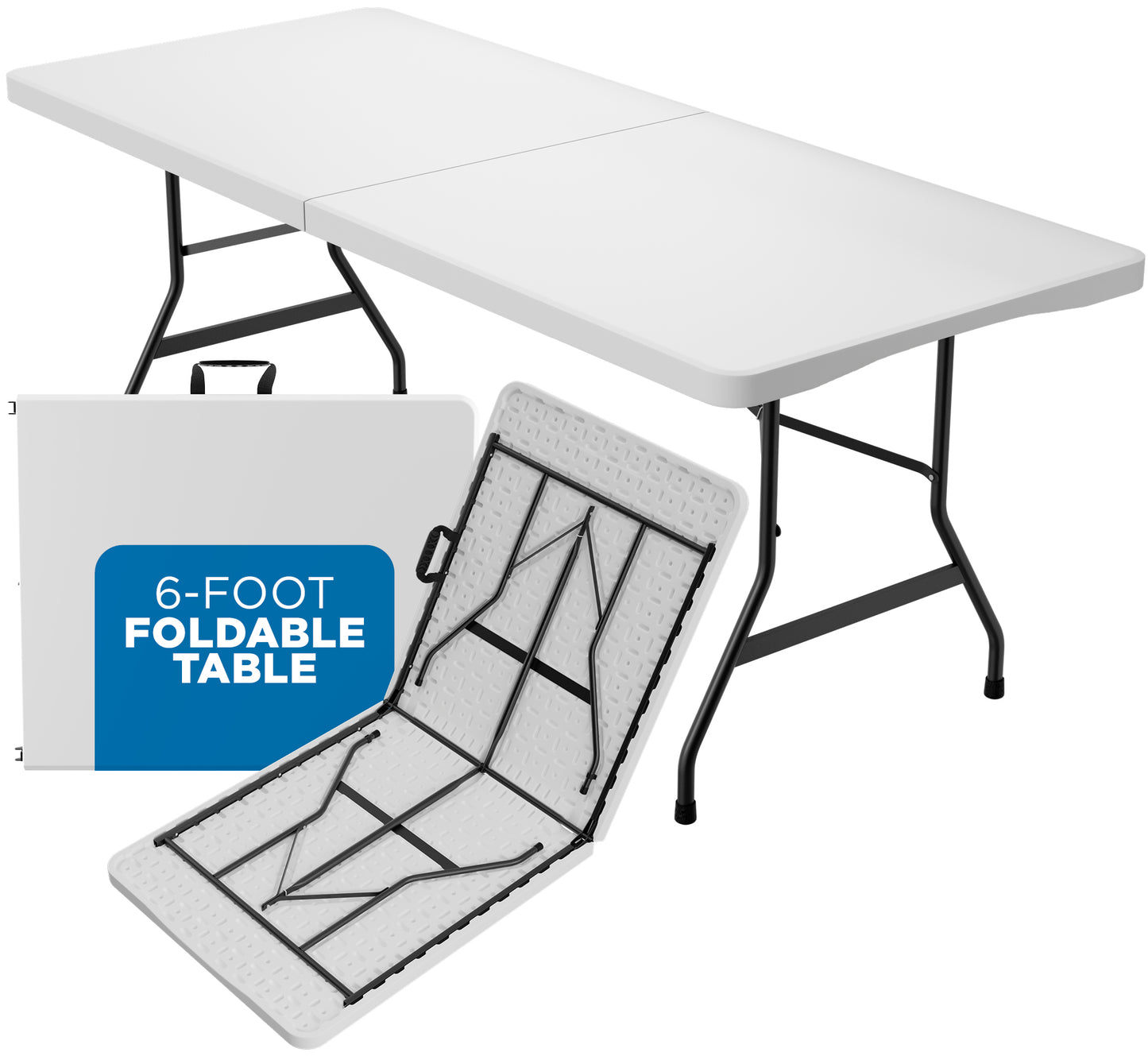 Portable Folding Table | Rectangle