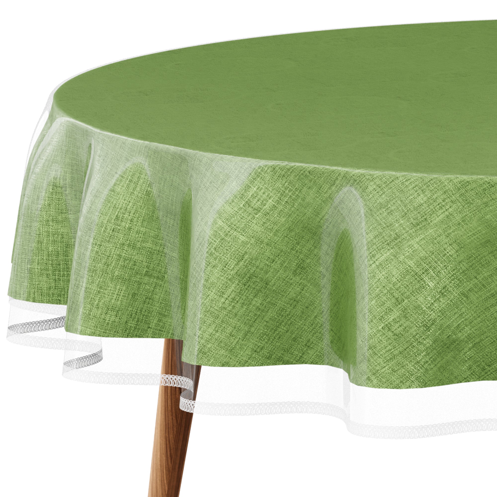 Standard Clear Plastic Tablecloth