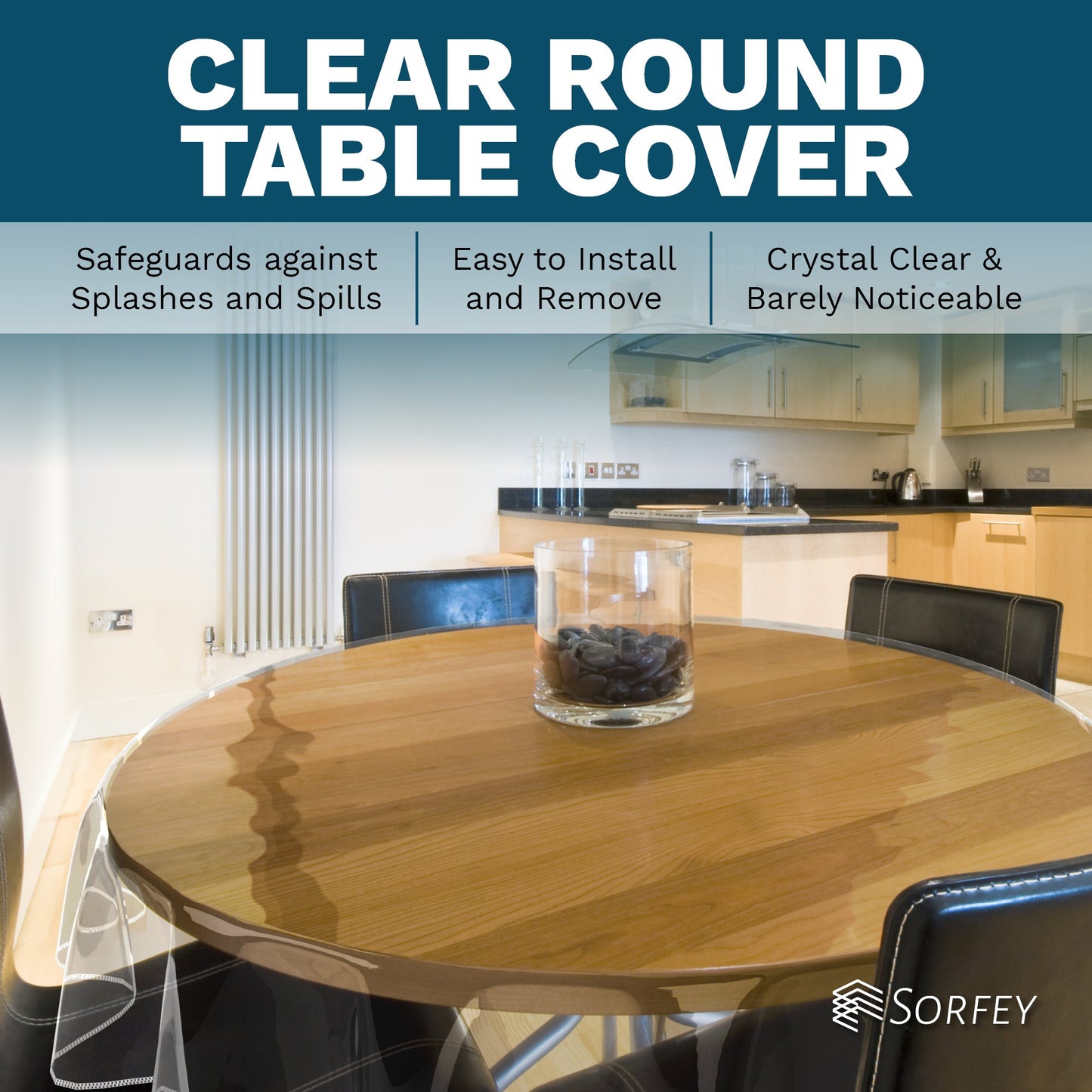 Standard Clear Plastic Tablecloth