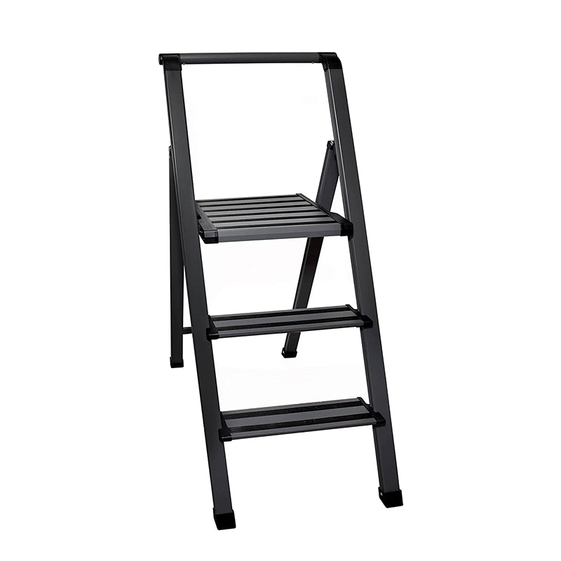 Step Ladder | Grey Aluminum With a Lock