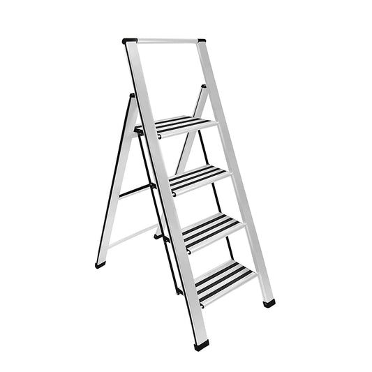 Step Ladder | Silver Aluminum